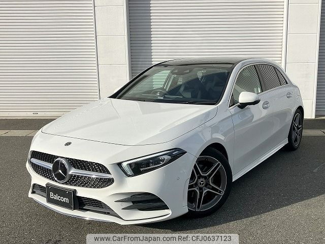 mercedes-benz a-class 2019 -MERCEDES-BENZ--Benz A Class 3DA-177012--WDD1770122V038697---MERCEDES-BENZ--Benz A Class 3DA-177012--WDD1770122V038697- image 1