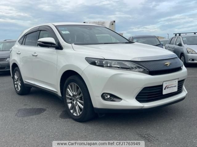 toyota harrier 2017 CFJ1763949 image 1