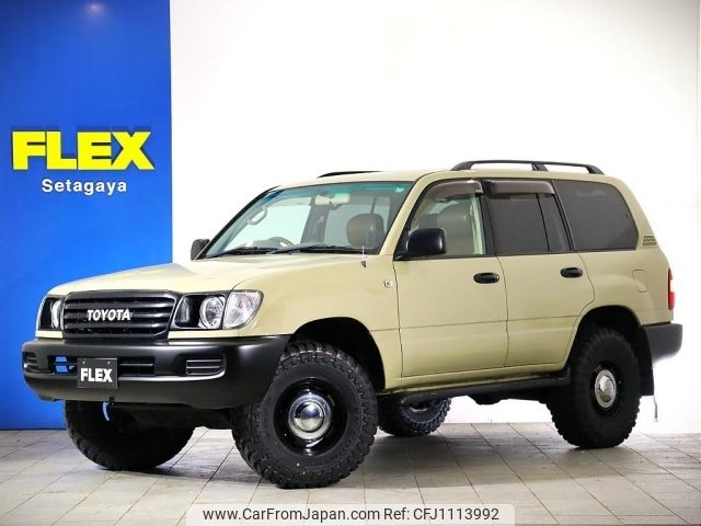 toyota land-cruiser-wagon 2004 -TOYOTA--Land Cruiser Wagon GH-UZJ100W--UZJ100-0149610---TOYOTA--Land Cruiser Wagon GH-UZJ100W--UZJ100-0149610- image 1