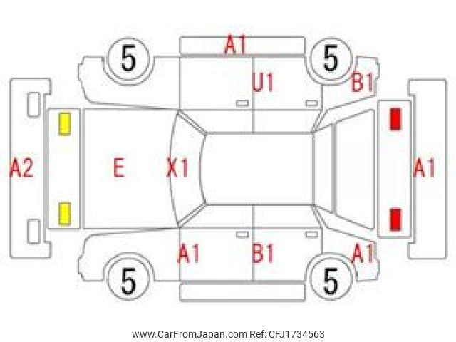 honda fit 2015 CFJ1734563 image 2