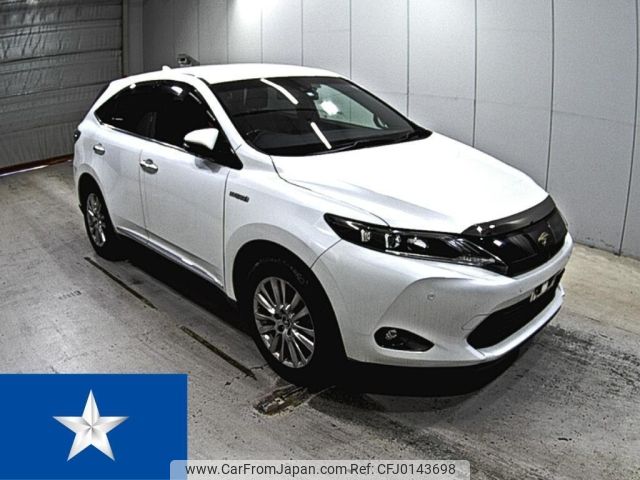 toyota harrier 2014 -TOYOTA--Harrier AVU65W--AVU65-0009322---TOYOTA--Harrier AVU65W--AVU65-0009322- image 1