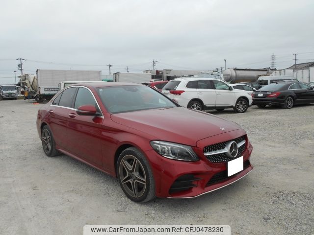 mercedes-benz c-class 2019 -MERCEDES-BENZ--Benz C Class LDA-205014--WDD2050142R4587**---MERCEDES-BENZ--Benz C Class LDA-205014--WDD2050142R4587**- image 1