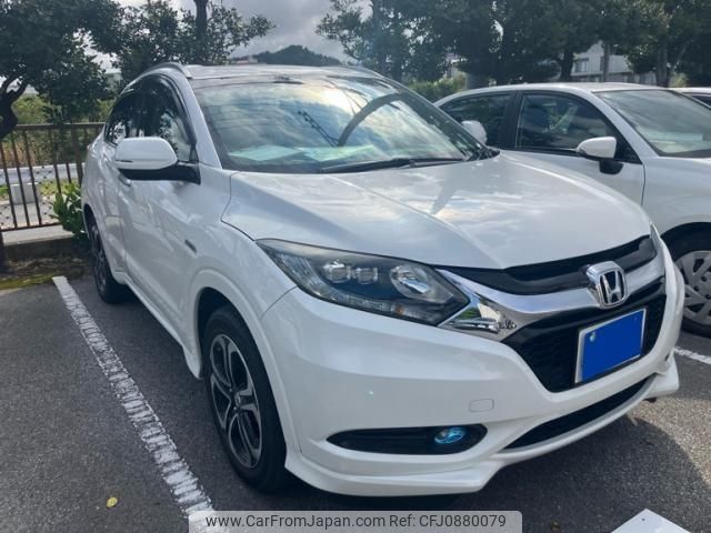 honda vezel 2014 -HONDA--VEZEL DAA-RU3--RU3-1005110---HONDA--VEZEL DAA-RU3--RU3-1005110- image 2