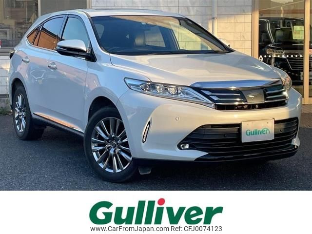 toyota harrier 2018 -TOYOTA--Harrier DBA-ZSU60W--ZSU60-0151580---TOYOTA--Harrier DBA-ZSU60W--ZSU60-0151580- image 1