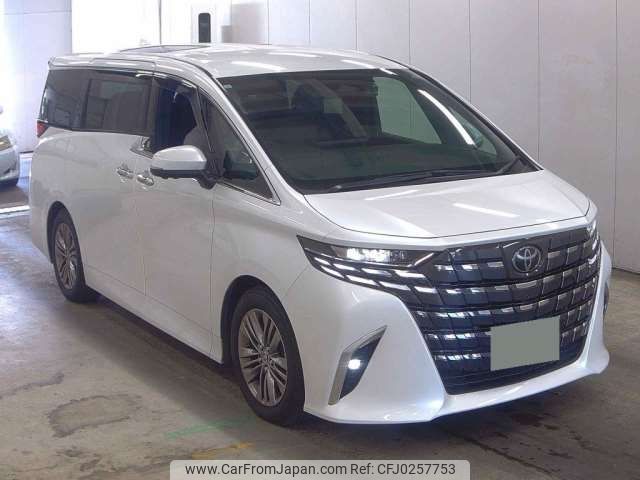 toyota alphard 2023 -TOYOTA 【春日部 385ﾄ 9】--Alphard 3BA-AGH40W--AGH40-0005852---TOYOTA 【春日部 385ﾄ 9】--Alphard 3BA-AGH40W--AGH40-0005852- image 1