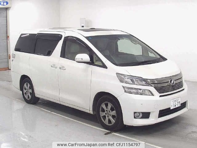 toyota vellfire 2013 -TOYOTA 【広島 302ﾄ1679】--Vellfire GGH25W-8021947---TOYOTA 【広島 302ﾄ1679】--Vellfire GGH25W-8021947- image 1