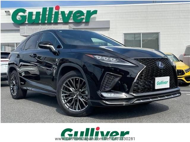 lexus rx 2021 -LEXUS--Lexus RX 6AA-GYL25W--GYL25-0025942---LEXUS--Lexus RX 6AA-GYL25W--GYL25-0025942- image 1