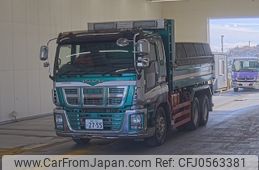 isuzu giga 2012 -ISUZU 【群馬 100ﾋ2755】--Giga CXZ77AT-7001654---ISUZU 【群馬 100ﾋ2755】--Giga CXZ77AT-7001654-