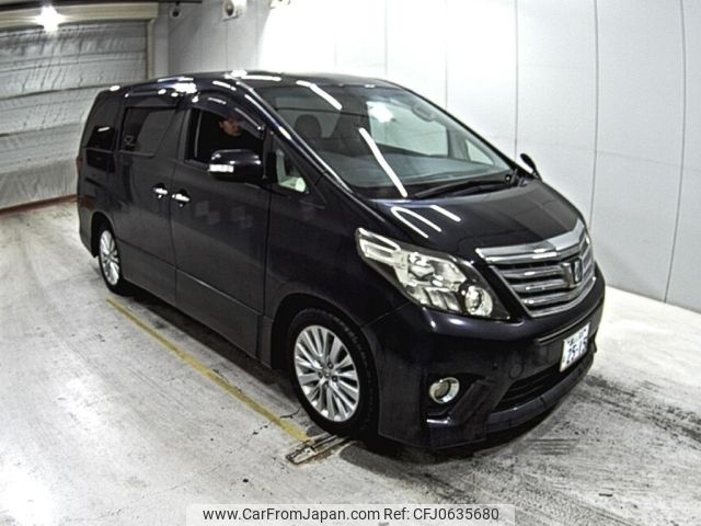 toyota alphard 2012 -TOYOTA 【富山 300も2515】--Alphard ANH25W-8038498---TOYOTA 【富山 300も2515】--Alphard ANH25W-8038498- image 1