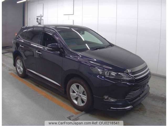 toyota harrier 2014 -TOYOTA--Harrier DBA-ZSU60W--ZSU60W-0020855---TOYOTA--Harrier DBA-ZSU60W--ZSU60W-0020855- image 1