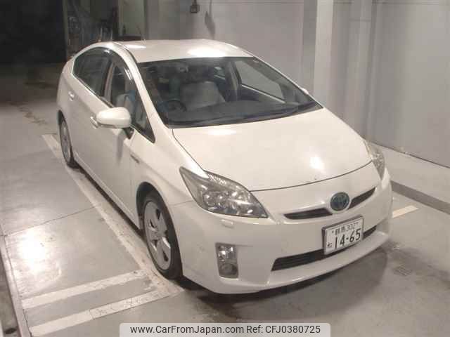 toyota prius 2009 -TOYOTA 【群馬 302ﾈ1465】--Prius ZVW30--1106318---TOYOTA 【群馬 302ﾈ1465】--Prius ZVW30--1106318- image 1