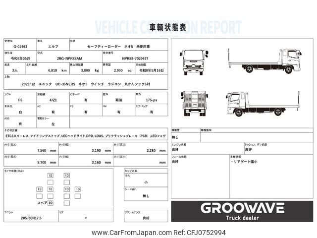 isuzu elf-truck 2024 GOO_NET_EXCHANGE_0541786A30250107W012 image 2