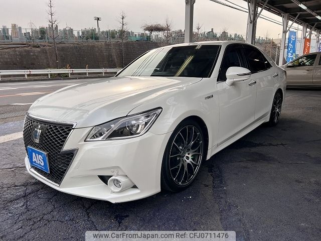 toyota crown 2014 -TOYOTA--Crown DAA-AWS210--AWS210-6075402---TOYOTA--Crown DAA-AWS210--AWS210-6075402- image 1