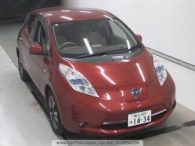 nissan leaf 2012 -NISSAN 【横浜 305ﾕ1434】--Leaf AZE0--052822---NISSAN 【横浜 305ﾕ1434】--Leaf AZE0--052822- image 1