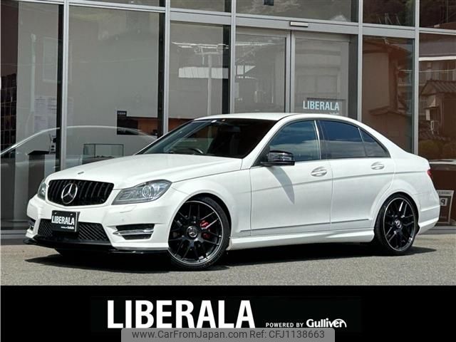 mercedes-benz c-class 2013 -MERCEDES-BENZ--Benz C Class DBA-204048--WDD2040482A903564---MERCEDES-BENZ--Benz C Class DBA-204048--WDD2040482A903564- image 1