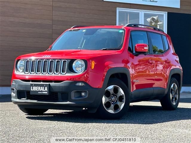 jeep renegade 2018 -CHRYSLER--Jeep Renegade ABA-BU14--1C4BU0000HPG41250---CHRYSLER--Jeep Renegade ABA-BU14--1C4BU0000HPG41250- image 1