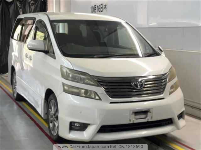 toyota vellfire 2010 CFJ1818690 image 1
