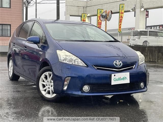 toyota prius-α 2013 -TOYOTA--Prius α DAA-ZVW41W--ZVW41-3301096---TOYOTA--Prius α DAA-ZVW41W--ZVW41-3301096- image 1