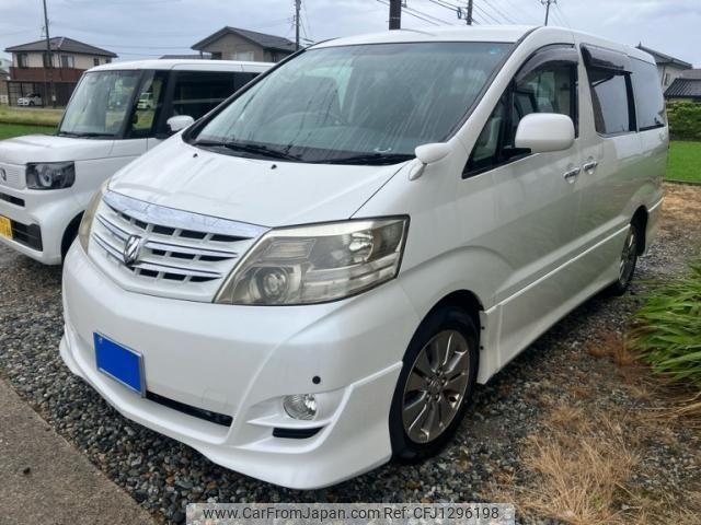 toyota alphard 2008 -TOYOTA--Alphard DBA-ANH10W--ANH10-0196786---TOYOTA--Alphard DBA-ANH10W--ANH10-0196786- image 1