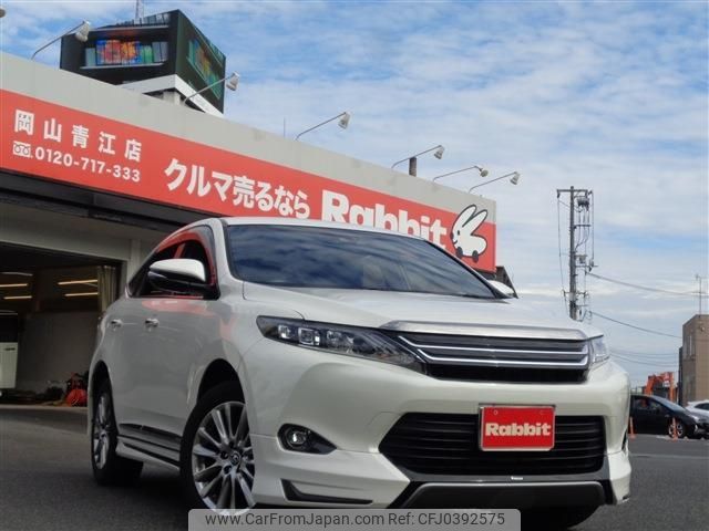 toyota harrier 2016 -TOYOTA--Harrier DBA-ZSU60W--ZSU60-0101623---TOYOTA--Harrier DBA-ZSU60W--ZSU60-0101623- image 1