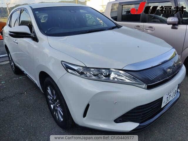 toyota harrier 2019 -TOYOTA 【福井 301ｽ3718】--Harrier ZSU60W--0179076---TOYOTA 【福井 301ｽ3718】--Harrier ZSU60W--0179076- image 1