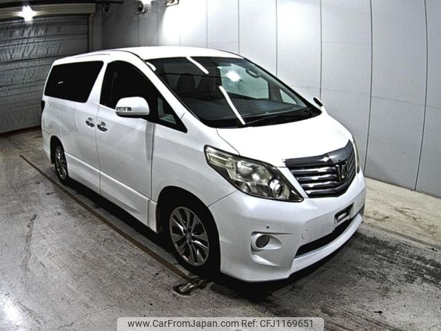 toyota alphard 2011 -TOYOTA--Alphard ANH20W-8168275---TOYOTA--Alphard ANH20W-8168275- image 1