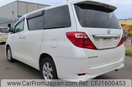 toyota alphard 2009 CFJ1600453
