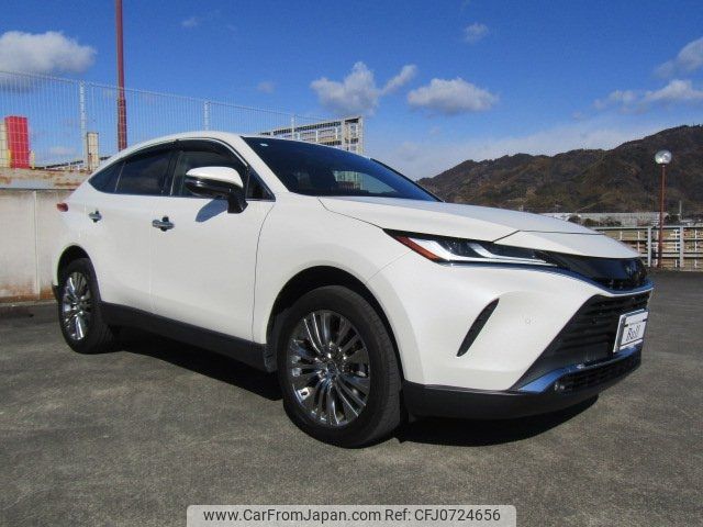 toyota harrier 2021 -TOYOTA 【静岡 330ﾇ5724】--Harrier MXUA80--0036445---TOYOTA 【静岡 330ﾇ5724】--Harrier MXUA80--0036445- image 1