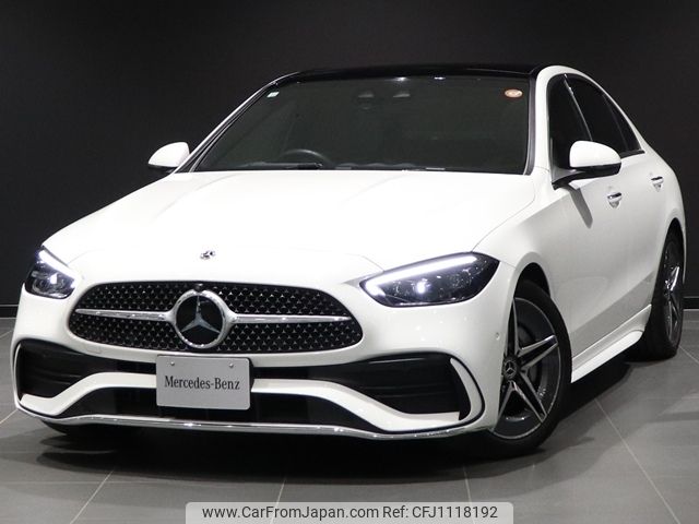 mercedes-benz c-class 2022 -MERCEDES-BENZ--Benz C Class 5AA-206043C--W1K2060432R087257---MERCEDES-BENZ--Benz C Class 5AA-206043C--W1K2060432R087257- image 1