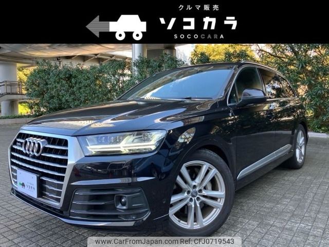 audi q7 2017 -AUDI--Audi Q7 ABA-4MCYRA--WAUZZZ4M3HD020033---AUDI--Audi Q7 ABA-4MCYRA--WAUZZZ4M3HD020033- image 1