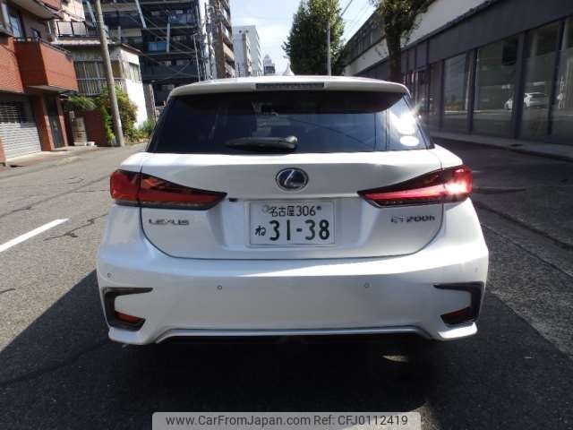 lexus ct 2019 -LEXUS 【名古屋 306ﾈ3138】--Lexus CT DAA-ZWA10--ZWA10-2357095---LEXUS 【名古屋 306ﾈ3138】--Lexus CT DAA-ZWA10--ZWA10-2357095- image 2