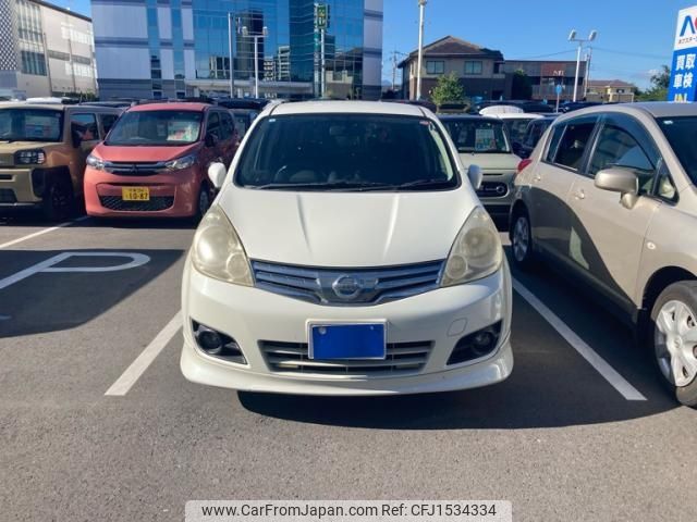 nissan note 2010 CFJ1534334 image 1
