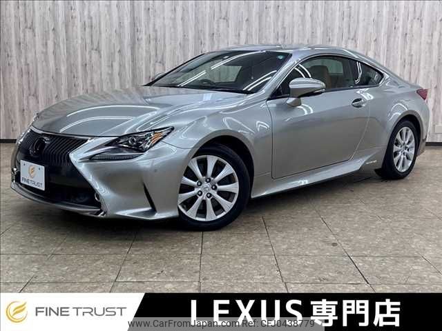 lexus rc 2016 -LEXUS--Lexus RC DAA-AVC10--AVC10-6003708---LEXUS--Lexus RC DAA-AVC10--AVC10-6003708- image 1