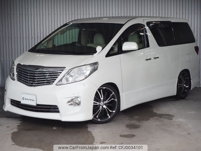 toyota alphard 2010 -TOYOTA--Alphard DBA-ANH20W--ANH20-8101401---TOYOTA--Alphard DBA-ANH20W--ANH20-8101401- image 1