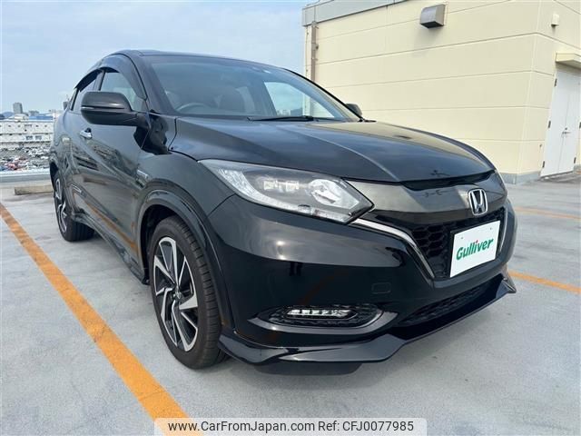 honda vezel 2017 -HONDA--VEZEL DAA-RU3--RU3-1244739---HONDA--VEZEL DAA-RU3--RU3-1244739- image 1