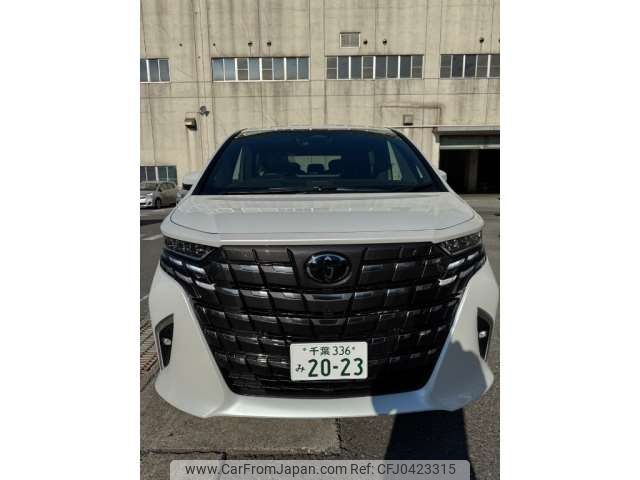 toyota alphard 2023 -TOYOTA 【千葉 336ﾐ2023】--Alphard 3BA-AGH40W--AGH40-0010460---TOYOTA 【千葉 336ﾐ2023】--Alphard 3BA-AGH40W--AGH40-0010460- image 2