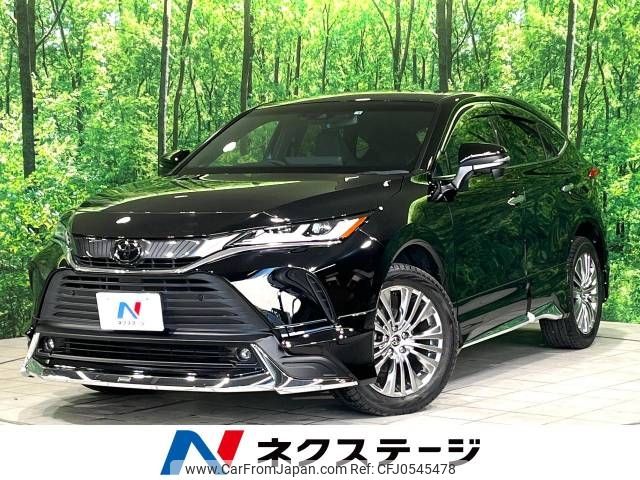 toyota harrier 2022 -TOYOTA--Harrier 6BA-MXUA80--MXUA80-0072821---TOYOTA--Harrier 6BA-MXUA80--MXUA80-0072821- image 1