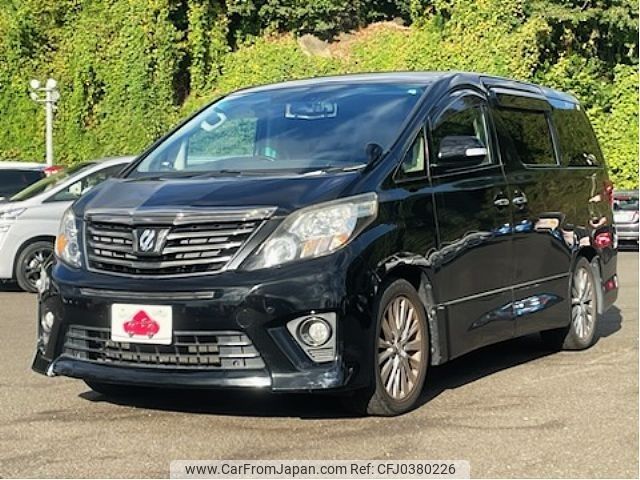 toyota alphard 2013 -TOYOTA--Alphard DBA-ANH20W--ANH20-8281912---TOYOTA--Alphard DBA-ANH20W--ANH20-8281912- image 1