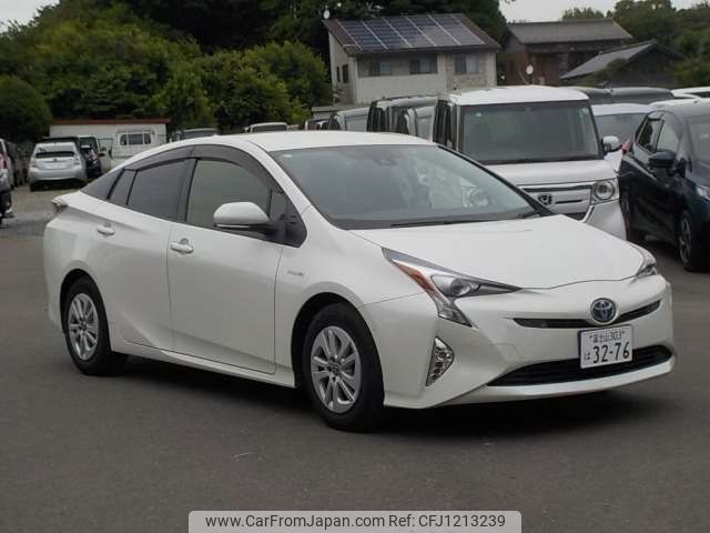 toyota prius 2017 -TOYOTA 【野田 300】--Prius DAA-ZVW50--ZVW50-8045652---TOYOTA 【野田 300】--Prius DAA-ZVW50--ZVW50-8045652- image 1