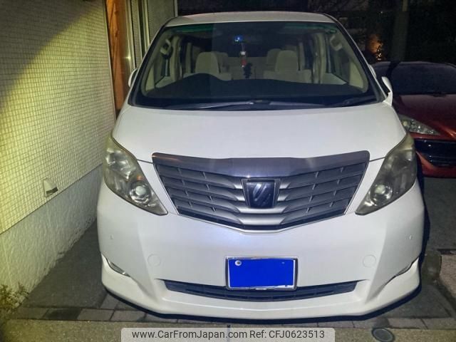 toyota alphard 2009 -TOYOTA--Alphard DBA-ANH20W--ANH20-8075215---TOYOTA--Alphard DBA-ANH20W--ANH20-8075215- image 1