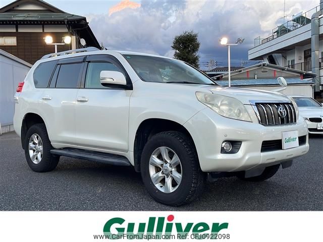 toyota land-cruiser-prado 2010 -TOYOTA--Land Cruiser Prado CBA-TRJ150W--TRJ150-0013194---TOYOTA--Land Cruiser Prado CBA-TRJ150W--TRJ150-0013194- image 1