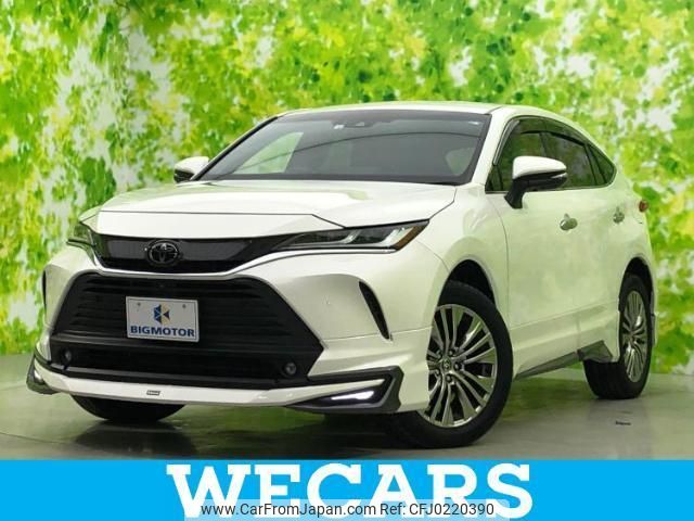 toyota harrier 2022 quick_quick_6BA-MXUA80_MXUA80-0073964 image 1