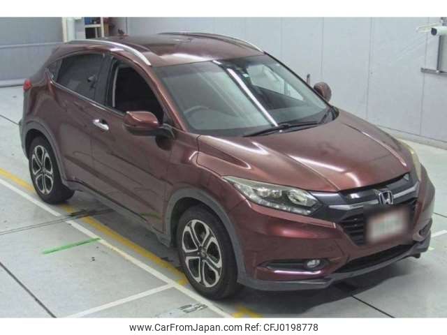 honda vezel 2014 -HONDA--VEZEL DBA-RU1--RU1-1003110---HONDA--VEZEL DBA-RU1--RU1-1003110- image 1