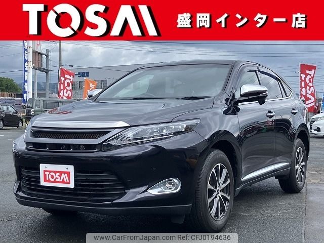 toyota harrier 2013 -TOYOTA--Harrier DBA-ZSU65W--ZSU65-0001130---TOYOTA--Harrier DBA-ZSU65W--ZSU65-0001130- image 1