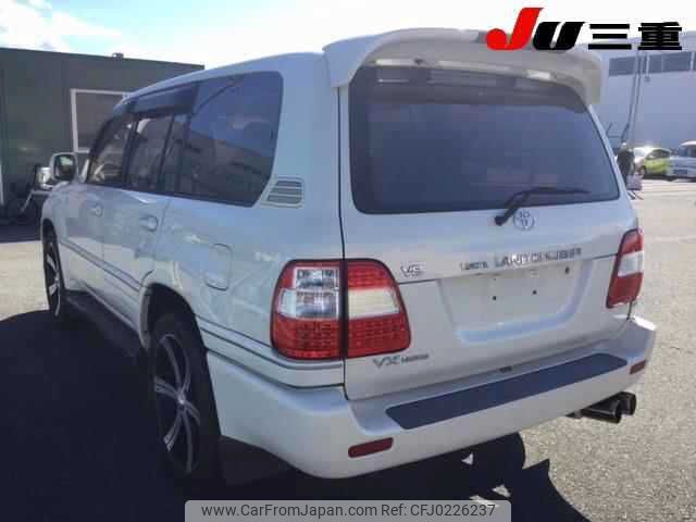 toyota land-cruiser-wagon 2001 -TOYOTA--Land Cruiser Wagon UZJ100W--0134281---TOYOTA--Land Cruiser Wagon UZJ100W--0134281- image 2