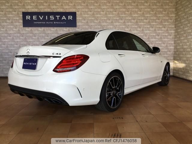 mercedes-benz c-class 2017 quick_quick_CBA-205064_WDD2050642R327166 image 2