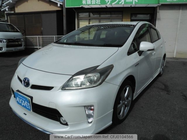 toyota prius 2012 -TOYOTA--Prius DAA-ZVW30--ZVW30-1625248---TOYOTA--Prius DAA-ZVW30--ZVW30-1625248- image 1