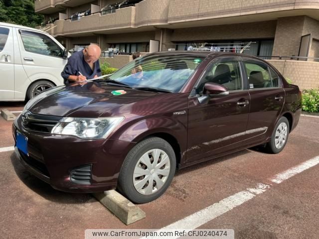 toyota corolla-axio 2013 -TOYOTA--Corolla Axio DAA-NKE165--NKE165-7005752---TOYOTA--Corolla Axio DAA-NKE165--NKE165-7005752- image 1