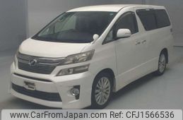 toyota vellfire 2011 CFJ1566536