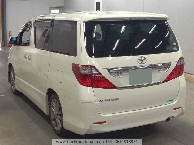 toyota alphard 2010 quick_quick_DBA-ANH20W_ANH20-8147884 image 2